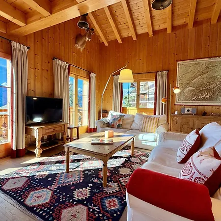 Chalet Chèvre D'or Sauna&view 10 Pers