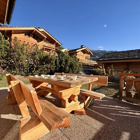 Chalet Chèvre D'or Sauna&view 10 Pers Veysonnaz
